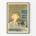 Vintage-Poster Moullot Marseille für Wanddekoration