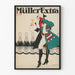 Vintage-Plakat Müller Extra - Wanddekoration Poster Sektflasche