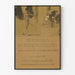 Vintage-Poster Kunstausstellung München 1889 Wanddekoration