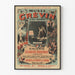 Vintage-Poster Musée Grévin Boulevard Montmartre