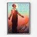 Vintager patriotischer Poster „Mein Land“ Hommage an die Handarbeit