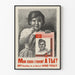 Vintage-Sowjetposter Mein Papa ist ein Held – Retro-Militär-Wanddekoration