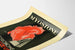 Vintage-Poster Myostone Wanddekoration Herz und Metronom