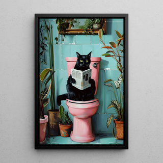 Tabelle Katze und Lesen - Entspannungsmoment versetzt