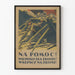 Polnischer Militärpropagandaposter NA POMOC