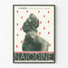 Vintage-Poster Naïodine - Skulptur und rote Tropfen