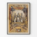 Vintage-Poster Nationalgarde Halbpounds Historische Wanddekoration