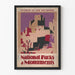 Poster Pueblos des Südwestens - Vintage-Wanddekoration Nationalpark