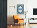 Vintage-Poster Neo-Coccyl antibakteriell Blau