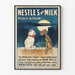 Vintage-Poster Nestlé's Schweizer Milch Wanddekoration Katze