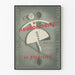 Vintage-Poster Neuroflorine Wanddekoration im Retro-Stil