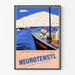 Vintage-Poster Neurotensyl Serie Tartarin de Tarascon N°2 Abfahrt des Zouave