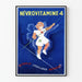 Vintage-Poster Névrovitamine 4 – Stellt das Nervensystem wieder ins Gleichgewicht