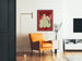 Vintage-Poster New Books für literarische Wanddekoration