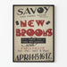 Vintage-Poster Neue Besen - Theaterdekoration Savoy