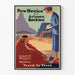 Vintage-Poster New Mexico Arizona Rockies Wanddekoration