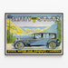 Vintage-Poster Stutz Safety 8 Automobil — gerahmtes Bild an der Wand