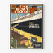 Vintage-Poster The Boat Train - Meeresdekoration für die Wand
