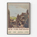Vintage-Poster New York Upper Bay von Lower Manhattan