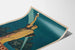 Vintage-Poster der Skyline von New York und der Freiheitsstatue