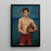 Sportliches Gemälde Ramón Novarro - Ángel Zárraga — gerahmtes Bild an der Wand