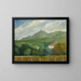 Sommerlandschaft - Ángel Zárraga — gerahmtes Bild an der Wand