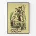 Vintage-Poster Nidar Speider Schokolade Wanddekoration
