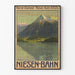 Vintage-Poster Niesen-Bahn Berg Berner Oberland