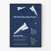 Vintage-Recycling-Büroposter NIH