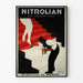 Vintage-Poster Nitroliam - Werbeplakat für Malerei im Art-déco-Stil