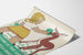 Vintage-Bild poster für Babys und Rehkitz Wanddekoration