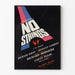 Vintage-Poster No Strings - Musikalische Wanddekoration