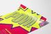 Vintage-Poster Pop Art Lärm und Hörverlust