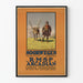 Vintage-Poster Norwegen R.M.S.P Arcadian – Retro-Reise-Wanddekoration