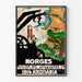 Vintage-Poster Ausstellung Norwegen 1914 Kristiania