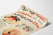 Vintage-Poster Werbung Norsk Ukeblad - Retro skandinavische Wanddekoration