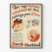 Vintage-Poster Werbung Norsk Ukeblad - Retro skandinavische Wanddekoration