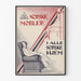 Vintage-Poster norwegischer Möbel für Wanddekoration