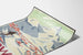 Vintage-Poster Norwegen Berg und Skifahren