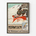 Vintage-Poster Norwegen für Wintersport und Erholung