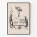 Vintage-Poster Nouveau Livre d'Heures Paris 1840 Dekorativ
