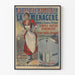 Vintage-Poster Neue Kaffeemaschine La Ménagère – Retro-Wanddekoration für die Küche