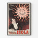 Vintage-Poster Ozean der Lichter – Isola-Theater