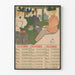 Vintage-Kalenderposter 1897 Oktober bis Dezember von Edward Penfield