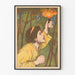 Wandposter eines Mannes mit angezündeter Fackel – Vintage-Dekoration Artem Legrand