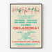 Vintage-Poster Oklahoma! Theater New York 1963