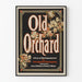 Vintage-Poster Old Orchard - Florale Wanddekoration