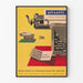 Vintage-Poster Olivetti Schreibmaschinen-Design und Leistung