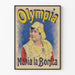 Vintage-Poster Olympia Maria la Bonita - Künstlerische Wanddekoration
