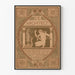Vintage-Poster im Stil 'De Architect' Jugendstil – Künstlerische Wanddekoration 1911
